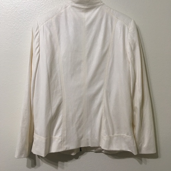 NWT - TanJay Cream Zip Jacket Lightweight SZ 14 - Picture 7 of 8